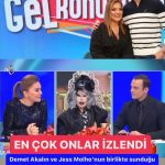 Demet Akalın Instagram - Teşekker eseriz ederşz hem Divamıza hem izleyenlere💓💓haberi yapan arkadaşımız @popbizde yede teşekkler🫶🏻