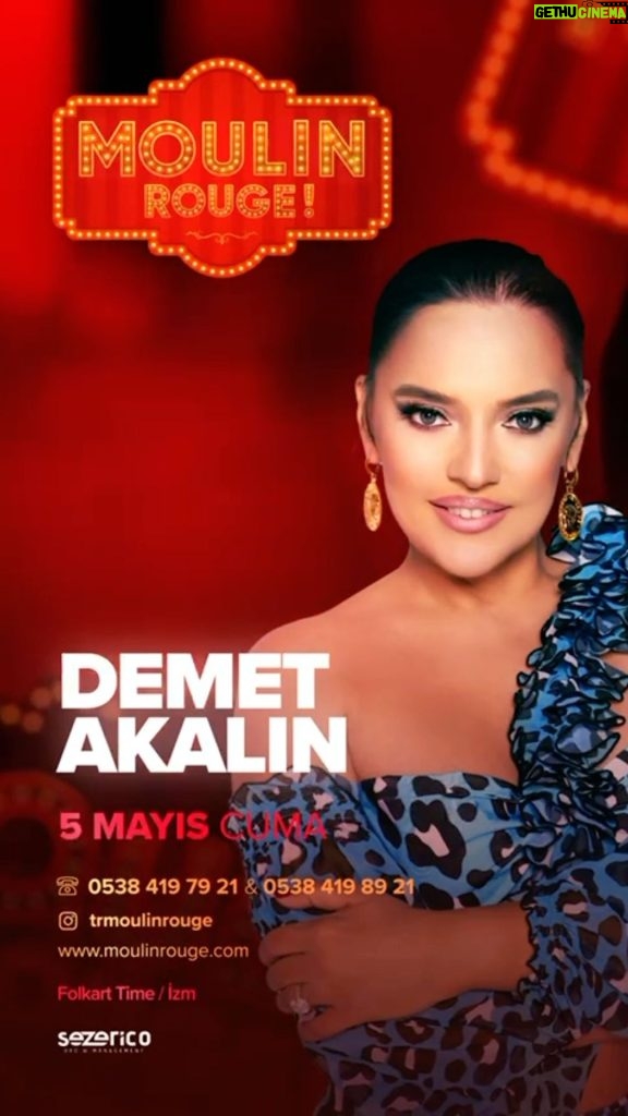 Demet Akalın Instagram - Canım izmir özledik geliyoruz canlı canlı❤️🥰 @trmoulinrouge