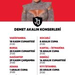 Demet Akalın Instagram - Biletixde... DA KONSERLER