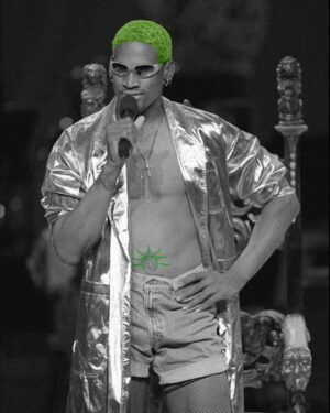 Dennis Rodman Instagram - Green. Machine.