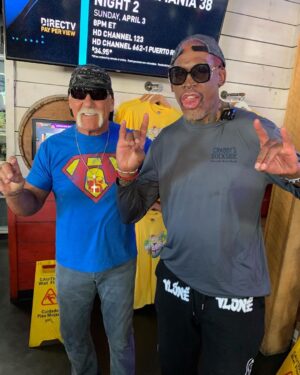 Dennis Rodman Instagram - Whatcha. Gonna. Do. When. Hulkamania. Comes. Through.