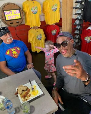 Dennis Rodman Instagram - Whatcha. Gonna. Do. When. Hulkamania. Comes. Through.