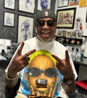 Dennis Rodman Instagram - Let’s Be Productive Today ✌️
