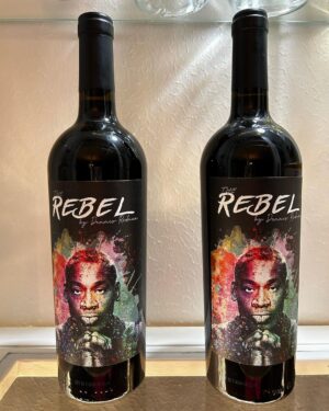 Dennis Rodman Instagram - What up👋what up Check out my new Premium Wine 🍷 @rebelbyrodman READY FOR PREORDER NOW!! Sorry guys it’s going fast Try it out 🍷🍷🍷