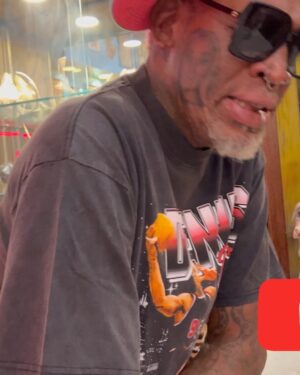 Dennis Rodman Instagram - Always By My Side 😮🫣🤭 Subscribe to 👉🏾YouTube channel to watch full Video #branded #whynot #explore