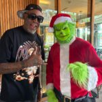 Dennis Rodman Instagram - I been a Bad Boy #merrychristmas