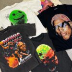 Dennis Rodman Instagram - New Dennis Rodman’s brand collection is OUT NOW!!! 🏀🏁 SUPER LIMITED QUANTITIES! - 7.5 OZ Heavyweight Tees - Full Color Screen-Printed Graphics - Oversized Fit - Thick Collar - Vintage aesthetic - Super Limited Quantities - Two of our previous Best Sellers