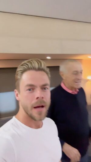 Derek Hough Instagram - A gentle nod, a sign of deep respect,
For someone we love, and will never forget.

With gratitude, we tip our hat to you.
In cherished moments, your legacy lives on,
In the hearts of those you’ve touched, away , but never gone.
 In this dance of life we can always see The essence of you forever free So I’ll tip my hat with love imbued To my beloved friend, my eternal gratitude

We will miss you, our dear friend Len 
Forever in our hearts,  a perfect 10 ❤️