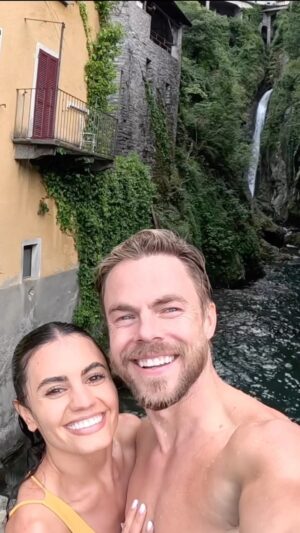 Derek Hough Instagram - Part 1- First trip as a married couple. There should be a name for that 🤔 #mrandmrshough