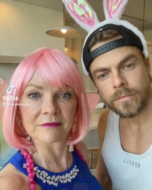 Derek Hough Instagram - Happiest of birthdays to this beautiful woman! My mom is literally a ball of light shining on all those she comes in contact with. Love you momma , thank you for giving me life and for being an example of loving life. 
@marriannhough