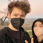 Devin Druid Instagram - happy birthday to my soulmate @anniemarie ❤️❤️ literal love of my life, i’ll never get over how lucky i am b&w pics from @raulromo