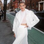 Devon Windsor Instagram – When the taxi cab has perfect timing (swipe) 🚕 #nyfw