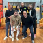 Deyverson Instagram - Que programa sensacional! Foi uma honra estar ao lado de tantos craques do futebol! Muito obrigado pelo convite, Boleiragem! 🙏🏽😉 @sportv TV Globo São Paulo