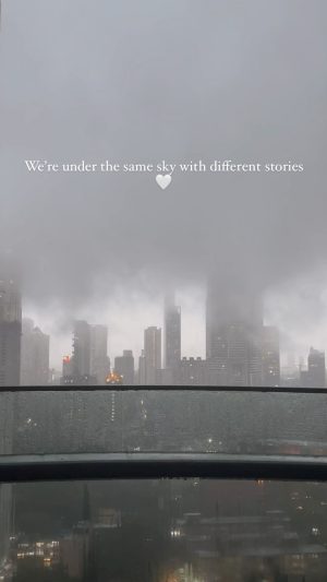 Dhanashree Verma Instagram - Mumbai Rains 🤍