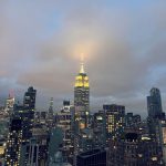 Dhanashree Verma Instagram - You shine as bright as the city skyline 🖤🤍 New York City