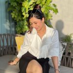 Dhanashree Verma Instagram - Just glow with the flow ☀️