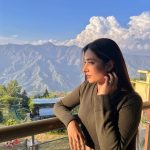 Dhanashree Verma Instagram - A little more altitude, a little less attitude 🏔️🖤 Mussoorie-Queen of Hills