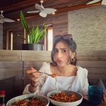 Dhanashree Verma Instagram - Indulging in the essence of flavour in every frame 😅💕 #onceafoodiealwaysafoodie