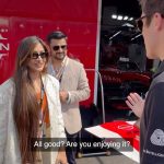 Dhanashree Verma Instagram - We hope you enjoyed your first Formula E experience, @dhanashree9! ⚡️ #hyderabadeprix #motorsport #racing