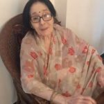 Dhanashree Verma Instagram - Dearest Nani You’re someone who kept my name Dhanashree and since day 1 we had a bond of mother-daughter, guru- shishya, God and his child in true literal sense. You taught me how to present myself in front of family, friends and most importantly the outside world. The grace and the creativity that I have learnt along with the Kindness and warmth towards people that you know and the ones you don’t is a life changing lesson that I have received from you. Bravery & to be mentally strong is the weapon that has always helped the both of us to survive and to win any given situation as a women. You’re an inspiration to many…. Inspite of having major ailments in life you continued to follow your passion and to spread love in every way possible. This is what I want to be in life and somewhere I am living that life but the true credit goes to you. I have immense true love for you & will always be your child who will keep making you proud. I know you will still be guiding me from up above & showering your blessings. You’re reuniting with Nanaji now… your true love ♥️ Thank you for being the best person in my life Maine hamesha aapka haath pakad ke aage chalna sikha hai aur aaage bhi aapko proud karungi. Never thought I’d be holding your hand the last time. I will miss you Meri pyaari nani… my warrior ♥️ Om Shanti