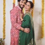 Dheeraj Dhoopar Instagram - Alexa play Oo Re Piyaaa ♥️ #Karwachauth2023 Kurta : @kalkimen