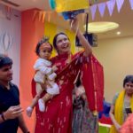 Dheeraj Dhoopar Instagram - My first Janamashtami.. My first dahi handi 🥰