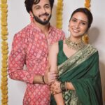 Dheeraj Dhoopar Instagram - Alexa play Oo Re Piyaaa ♥️ #Karwachauth2023 Kurta : @kalkimen