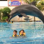 Diana Danielle Instagram – Unforgettable experience with Simba the dolphin at the @balimarinepark with my little family 🥲 The kids were so happy!!! 

Don’t miss this spot when you’re down in Bali – up close and personal with these sweet & intelligent creatures. 

Thank you for the memorable moments @balimarinepark, and #romantikaastro & @cogearproductions for setting up a special slot for us to enjoy Bali like we’ve never done before ❤️🤝