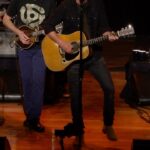 Dierks Bentley Instagram - The performance video for #SunSetsInColorado is out now on Facebook, thanks for joining me on this one @sambushband!