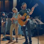 Dierks Bentley Instagram - Rehearsing #SunSetsInColorado for the #GravelAndGold release show with the legend @sambushband. I loved this moment so much I decided to release the full performance video exclusively on META, check it out tomorrow on Facebook. Country Music Hall of Fame and Museum