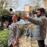 Dima Kandalaft Instagram - Holding the #camera for five minutes..! What a hard job !!! Much #love and #respect 🌹to all the directors of photography and our #dop @ogz.ozturk ♥️ #falak🪐 #stiletto 👠 #dima_kandalaft 🤍