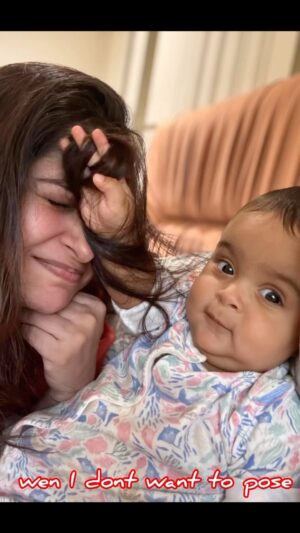 Dipika Kakar Instagram - Ruhaan ki roz ki struggle 🤣🙈😜