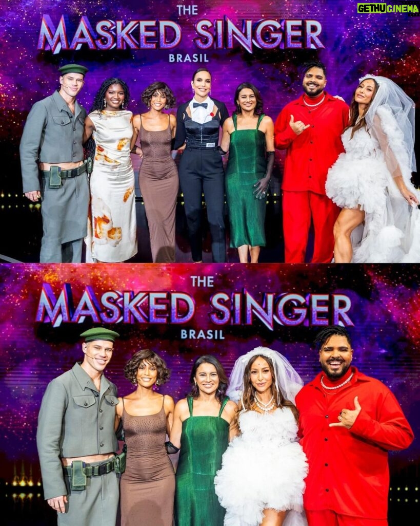 Dira Paes Instagram - Vem se divertir com a gente no @maskedsingerbr de hoje. O programa homenageia clássicos do cinema e amei participar disso tudo. E aí? Quais seus palpites para quem serão os mascarados? Hoje, após #TemperaturaMaxima. 👺🎞️🎥