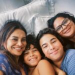 Dira Paes Instagram - Amo uma brincadeira com os meus moleques. Mamãe treina que é pra curtir ao máximo esses momentos 🫶🏾❤️
