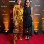 Dira Paes Instagram - Celebração no coquetel oferecido pelo @globoplay no @iemmys. Uma noite pra comemorar o audiovisual mundial e com muita felicidade, mais um ano de vida do @villamarimluiz e @tocaprado, parabéns queridos!!! ♥️🎈