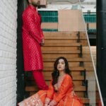 Divya Agarwal Instagram - Actress @divyaagarwal_official and restaurateur @apurva.insta are all set to tie the knot in Mumbai on 20th February. Ahead of their nuptials, Divya and Apurva did an editorial shoot with WeddingSutra at Cafe Panama. Nine years ago, their eyes met across a Navi Mumbai lounge. Today, their hearts beat as one, ready to embark on their happily ever after. ✨ Get ready for an at-home wedding that's both simple & stunning, blending Maharashtrian and Punjabi cultures like a perfectly spiced chai, (Divya's favourite beverage)! Swipe left for a sneak peek of their shoot curated by WeddingSutra that captures their love story, from the spark of connection to the warmth of commitment. Couple: @divyaagarwal_official and @apurva.insta Venue: @cafepanamamumbai Photographer: @thephotolabin PR Managed by: @ajcommunications_ Makeup: @dishisanghvii Hair By: @sarahsayedd16 Styled by @stylingbyvictor @sohail__mughal___ Divya’s Outfit: @gopivaiddesigns Apurva’s Outfit: @_richaahluwalia Accessories @aulerthofficial Wedding planner: @audiciousentertainment #divyaagarwal #weddingsutra #apurvapadgaonkar #weddingsutrashoot #cafepanama #divyagarwalfans #cocokibaico Café Panama Mumbai