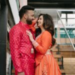 Divya Agarwal Instagram - Actress @divyaagarwal_official and restaurateur @apurva.insta are all set to tie the knot in Mumbai on 20th February. Ahead of their nuptials, Divya and Apurva did an editorial shoot with WeddingSutra at Cafe Panama. Nine years ago, their eyes met across a Navi Mumbai lounge. Today, their hearts beat as one, ready to embark on their happily ever after. ✨ Get ready for an at-home wedding that's both simple & stunning, blending Maharashtrian and Punjabi cultures like a perfectly spiced chai, (Divya's favourite beverage)! Swipe left for a sneak peek of their shoot curated by WeddingSutra that captures their love story, from the spark of connection to the warmth of commitment. Couple: @divyaagarwal_official and @apurva.insta Venue: @cafepanamamumbai Photographer: @thephotolabin PR Managed by: @ajcommunications_ Makeup: @dishisanghvii Hair By: @sarahsayedd16 Styled by @stylingbyvictor @sohail__mughal___ Divya’s Outfit: @gopivaiddesigns Apurva’s Outfit: @_richaahluwalia Accessories @aulerthofficial Wedding planner: @audiciousentertainment #divyaagarwal #weddingsutra #apurvapadgaonkar #weddingsutrashoot #cafepanama #divyagarwalfans #cocokibaico Café Panama Mumbai