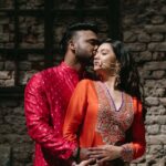 Divya Agarwal Instagram - Actress @divyaagarwal_official and restaurateur @apurva.insta are all set to tie the knot in Mumbai on 20th February. Ahead of their nuptials, Divya and Apurva did an editorial shoot with WeddingSutra at Cafe Panama. Nine years ago, their eyes met across a Navi Mumbai lounge. Today, their hearts beat as one, ready to embark on their happily ever after. ✨ Get ready for an at-home wedding that's both simple & stunning, blending Maharashtrian and Punjabi cultures like a perfectly spiced chai, (Divya's favourite beverage)! Swipe left for a sneak peek of their shoot curated by WeddingSutra that captures their love story, from the spark of connection to the warmth of commitment. Couple: @divyaagarwal_official and @apurva.insta Venue: @cafepanamamumbai Photographer: @thephotolabin PR Managed by: @ajcommunications_ Makeup: @dishisanghvii Hair By: @sarahsayedd16 Styled by @stylingbyvictor @sohail__mughal___ Divya’s Outfit: @gopivaiddesigns Apurva’s Outfit: @_richaahluwalia Accessories @aulerthofficial Wedding planner: @audiciousentertainment #divyaagarwal #weddingsutra #apurvapadgaonkar #weddingsutrashoot #cafepanama #divyagarwalfans #cocokibaico Café Panama Mumbai