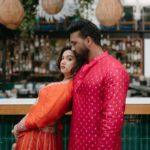 Divya Agarwal Instagram - Actress @divyaagarwal_official and restaurateur @apurva.insta are all set to tie the knot in Mumbai on 20th February. Ahead of their nuptials, Divya and Apurva did an editorial shoot with WeddingSutra at Cafe Panama. Nine years ago, their eyes met across a Navi Mumbai lounge. Today, their hearts beat as one, ready to embark on their happily ever after. ✨ Get ready for an at-home wedding that's both simple & stunning, blending Maharashtrian and Punjabi cultures like a perfectly spiced chai, (Divya's favourite beverage)! Swipe left for a sneak peek of their shoot curated by WeddingSutra that captures their love story, from the spark of connection to the warmth of commitment. Couple: @divyaagarwal_official and @apurva.insta Venue: @cafepanamamumbai Photographer: @thephotolabin PR Managed by: @ajcommunications_ Makeup: @dishisanghvii Hair By: @sarahsayedd16 Styled by @stylingbyvictor @sohail__mughal___ Divya’s Outfit: @gopivaiddesigns Apurva’s Outfit: @_richaahluwalia Accessories @aulerthofficial Wedding planner: @audiciousentertainment #divyaagarwal #weddingsutra #apurvapadgaonkar #weddingsutrashoot #cafepanama #divyagarwalfans #cocokibaico Café Panama Mumbai