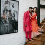 Divya Agarwal Instagram - Actress @divyaagarwal_official and restaurateur @apurva.insta are all set to tie the knot in Mumbai on 20th February. Ahead of their nuptials, Divya and Apurva did an editorial shoot with WeddingSutra at Cafe Panama. Nine years ago, their eyes met across a Navi Mumbai lounge. Today, their hearts beat as one, ready to embark on their happily ever after. ✨ Get ready for an at-home wedding that's both simple & stunning, blending Maharashtrian and Punjabi cultures like a perfectly spiced chai, (Divya's favourite beverage)! Swipe left for a sneak peek of their shoot curated by WeddingSutra that captures their love story, from the spark of connection to the warmth of commitment. Couple: @divyaagarwal_official and @apurva.insta Venue: @cafepanamamumbai Photographer: @thephotolabin PR Managed by: @ajcommunications_ Makeup: @dishisanghvii Hair By: @sarahsayedd16 Styled by @stylingbyvictor @sohail__mughal___ Divya’s Outfit: @gopivaiddesigns Apurva’s Outfit: @_richaahluwalia Accessories @aulerthofficial Wedding planner: @audiciousentertainment #divyaagarwal #weddingsutra #apurvapadgaonkar #weddingsutrashoot #cafepanama #divyagarwalfans #cocokibaico Café Panama Mumbai