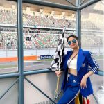 Divya Khosla Kumar Instagram - So much fun & excitement promoting #Yaariyan2 at @motogpbharat Wearing @gucci x adidas💙 Hmu @anubhadawar @sabina_hairstylist_mua #divyakhoslakumar