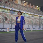 Divya Khosla Kumar Instagram - So much fun & excitement promoting #Yaariyan2 at @motogpbharat Wearing @gucci x adidas💙 Hmu @anubhadawar @sabina_hairstylist_mua #divyakhoslakumar