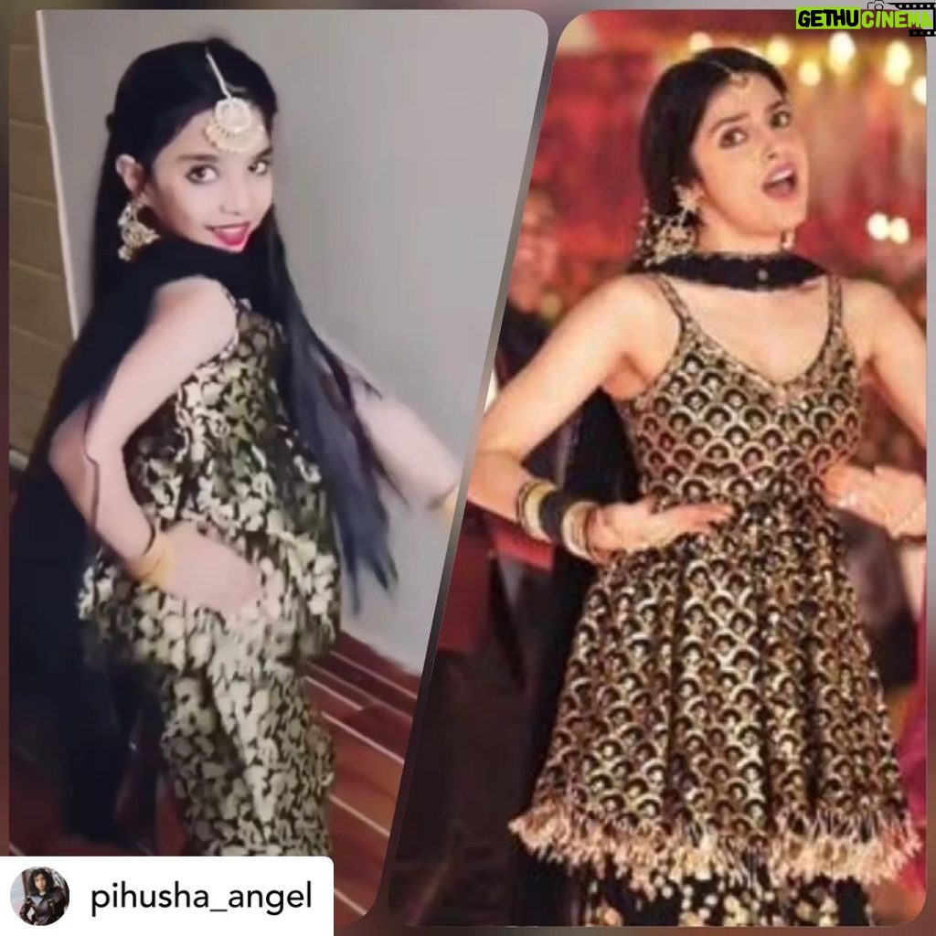 Divya Khosla Kumar Instagram - Thank you for always being my greatest supporter little angel. Thank you for being so incredible. I feel so grateful to see your efforts and love ❤️ @pihusha_angel love you Awwdoreble doll. stay blessed. #Divyakhoslakumar #famlove