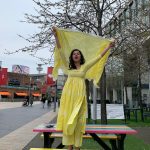 Divya Khosla Kumar Instagram - The joy of dressing is in wearing an Indian suit 💛 Suit @drzya_ridhisuri 📸 @thisisstudiops #whenuhaveadayoffshoot #divyakhoslakumar #ukfashion #desivibes💫 Liverpool, England UK