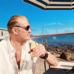 Dolph Lundgren Instagram - Good to be back in California after 5 months on the road. Having a frosty one in Malibu.
