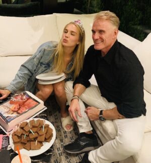 Dolph Lundgren Instagram - Happy Birthday, Ida! Recovering from last night? 🍾🎂❤️