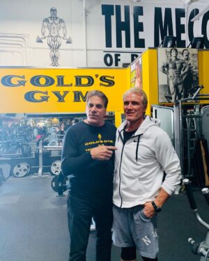 Dolph Lundgren Instagram - Ran into the Incredible Hulk himself, my old friend, actor & Mr Universe Lou Ferrigno, looking great as always. It pays off to keep working out 👊