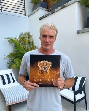 Dolph Lundgren Instagram - Help me save the last 7000  Cheetahs left in the wild by ordering your copy of the Remembering Cheetahs. 100% of all profits go directly to protecting Cheetahs. Some beautiful photos of these amazing creatures. Link in my story or go to @rememberingwildlife  #RememberingWildlifeDay #RememberingCheetahs