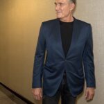 Dolph Lundgren Instagram - Test driving my new Zegna blazer. The Italians know how to do it.