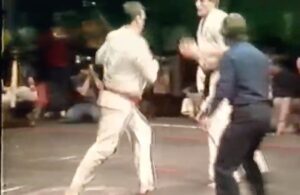 Dolph Lundgren Instagram - Been digging up footage of my old fights in knock down karate - for the documentary I’ve been shooting for 2 years now. Swipe for another entertaining moment. No wonder I’ve had hip replacements. ☠️
